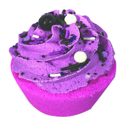 5oz. Black Raspberry Vanilla Cupcake Bath Bomb