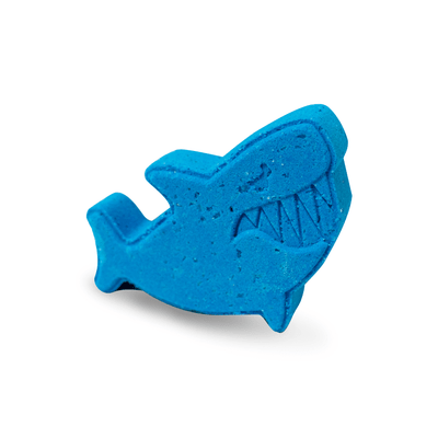 4 oz Blue Raspberry Shark Shaped Bath Bomb